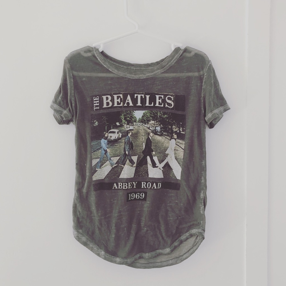 Toddler Beatles burnout tee 3t